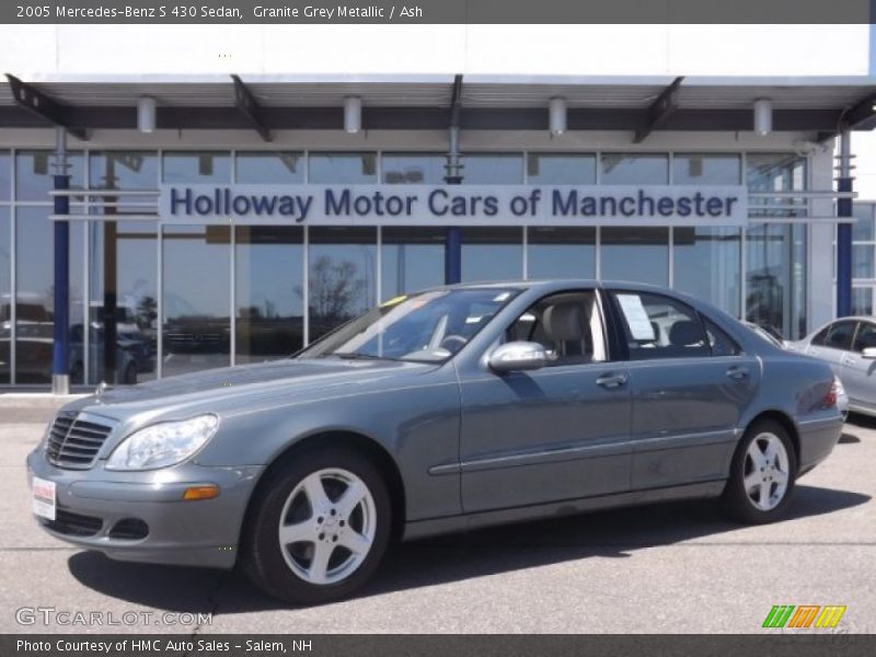 Granite Grey Metallic / Ash 2005 Mercedes-Benz S 430 Sedan