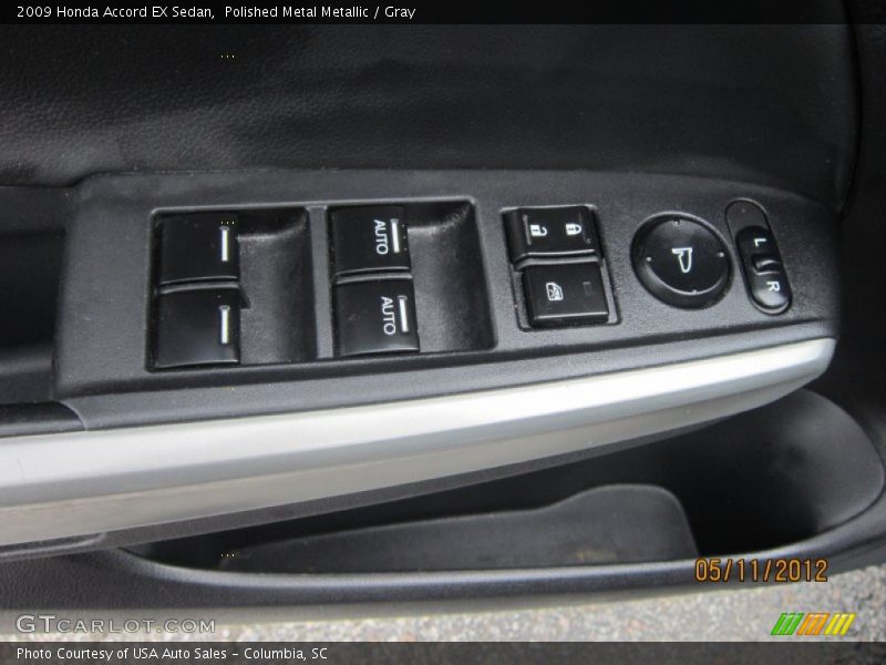 Polished Metal Metallic / Gray 2009 Honda Accord EX Sedan