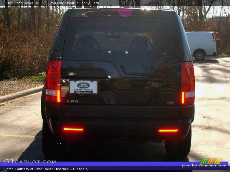 Java Black Pearl / Ebony Black 2005 Land Rover LR3 SE