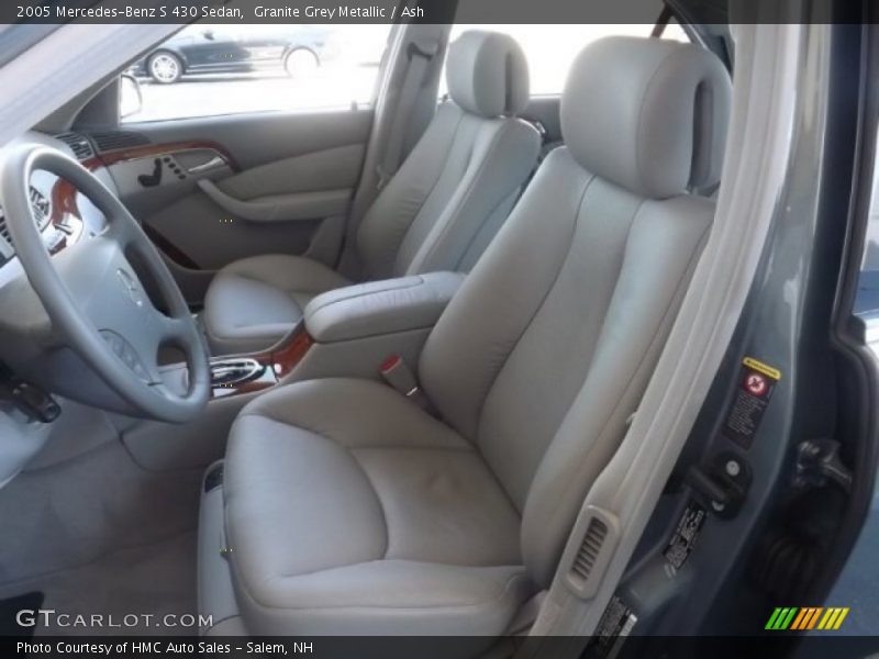 Granite Grey Metallic / Ash 2005 Mercedes-Benz S 430 Sedan