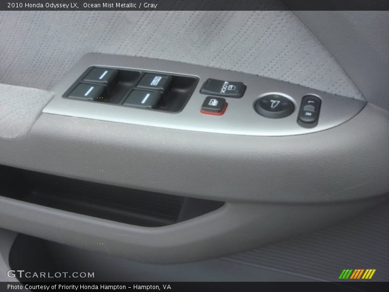 Ocean Mist Metallic / Gray 2010 Honda Odyssey LX