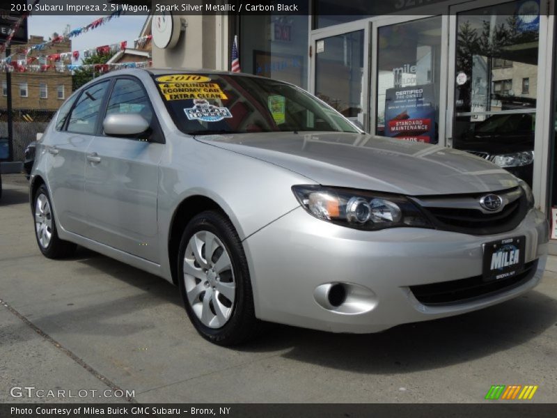Spark Silver Metallic / Carbon Black 2010 Subaru Impreza 2.5i Wagon