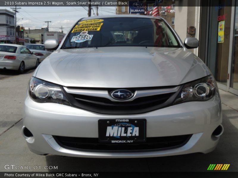 Spark Silver Metallic / Carbon Black 2010 Subaru Impreza 2.5i Wagon