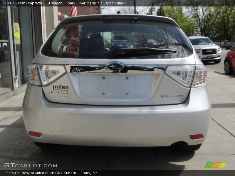 Spark Silver Metallic / Carbon Black 2010 Subaru Impreza 2.5i Wagon