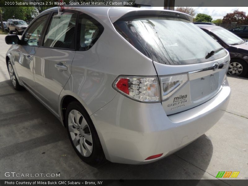 Spark Silver Metallic / Carbon Black 2010 Subaru Impreza 2.5i Wagon