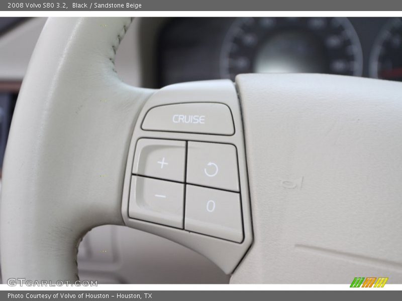 Black / Sandstone Beige 2008 Volvo S80 3.2