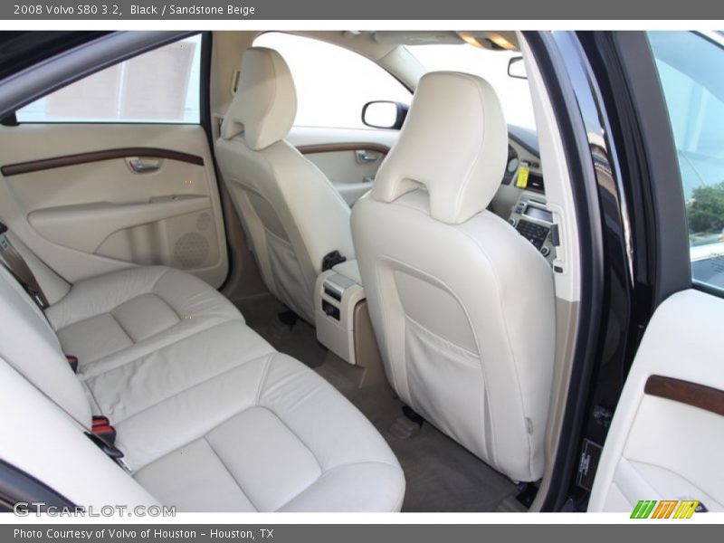 Black / Sandstone Beige 2008 Volvo S80 3.2