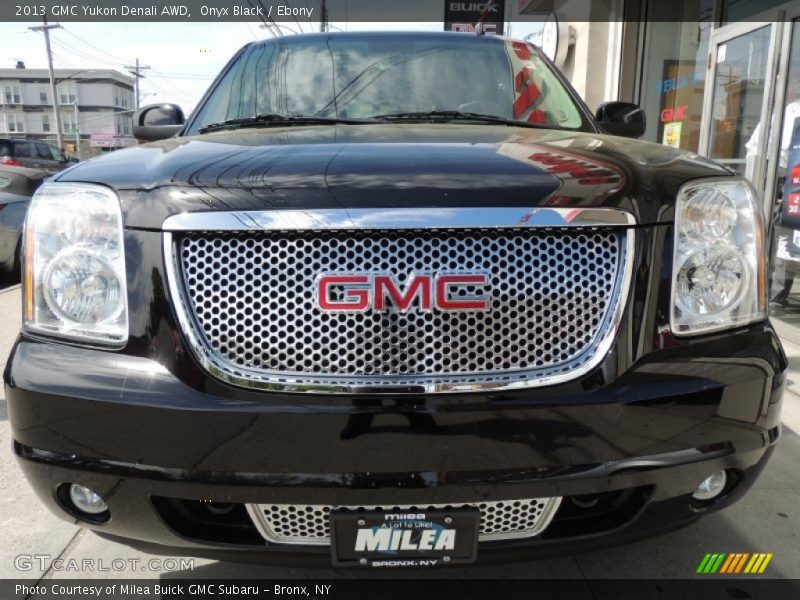 Onyx Black / Ebony 2013 GMC Yukon Denali AWD