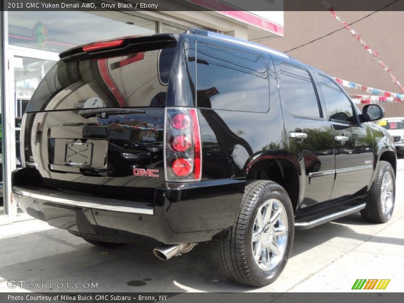 Onyx Black / Ebony 2013 GMC Yukon Denali AWD