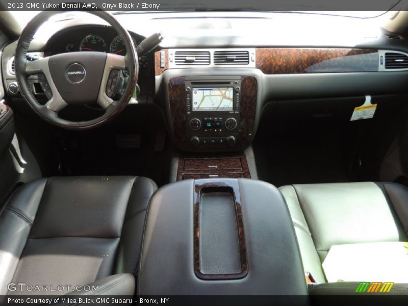 Onyx Black / Ebony 2013 GMC Yukon Denali AWD
