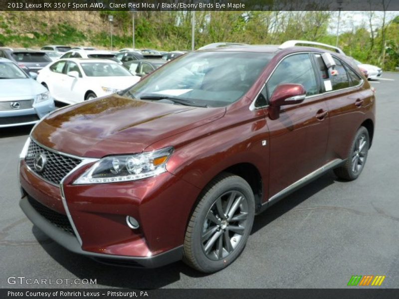 Front 3/4 View of 2013 RX 350 F Sport AWD