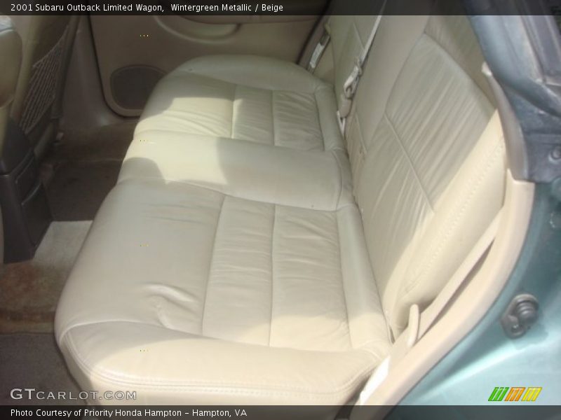 Wintergreen Metallic / Beige 2001 Subaru Outback Limited Wagon