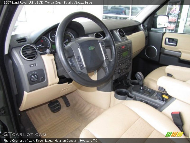 Tonga Green Pearl / Alpaca Beige 2007 Land Rover LR3 V8 SE