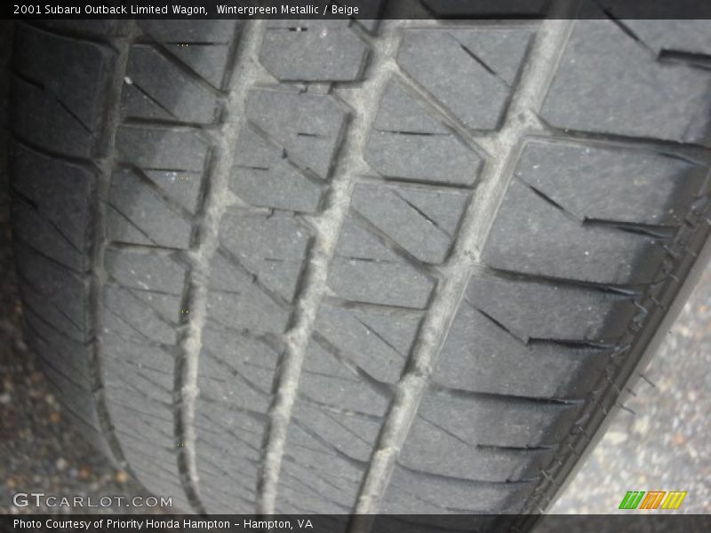 Wintergreen Metallic / Beige 2001 Subaru Outback Limited Wagon