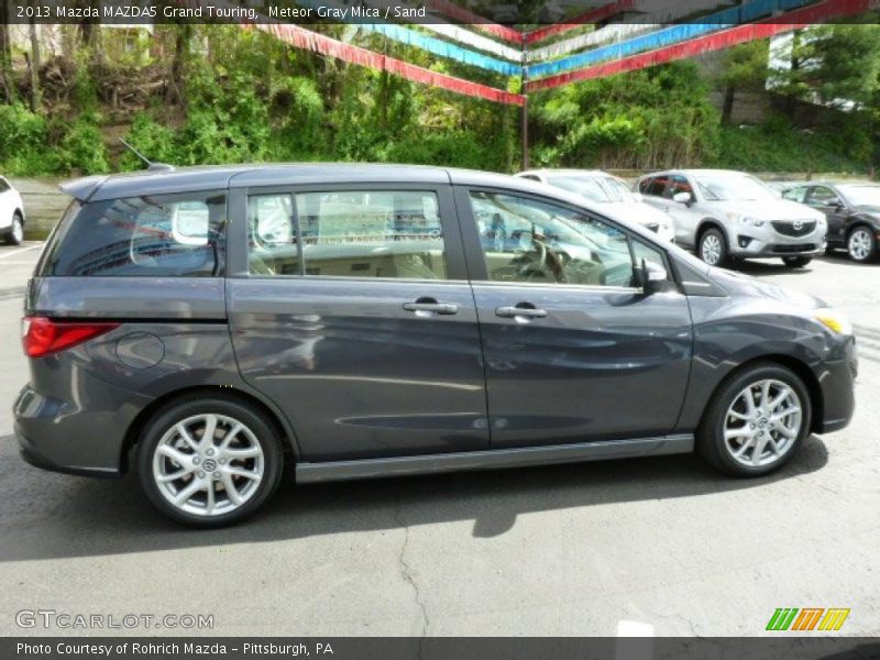 Meteor Gray Mica / Sand 2013 Mazda MAZDA5 Grand Touring