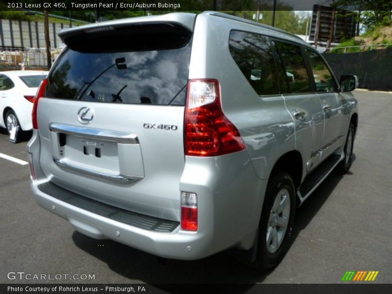 Tungsten Pearl / Ecru/Auburn Bubinga 2013 Lexus GX 460