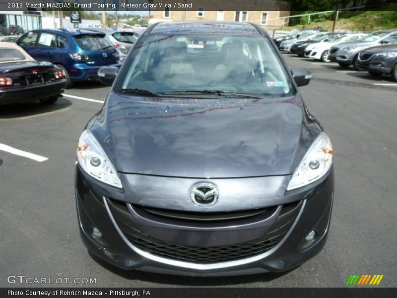 Meteor Gray Mica / Sand 2013 Mazda MAZDA5 Grand Touring