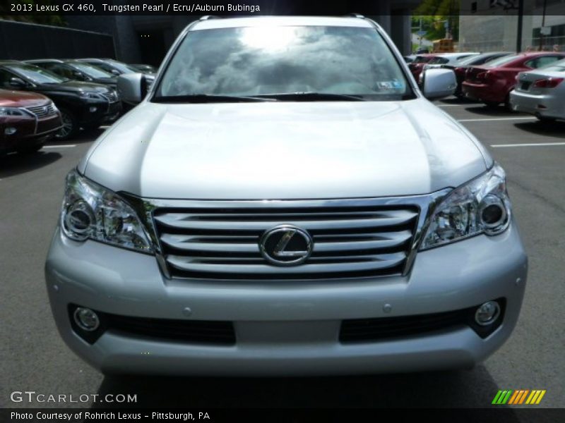 Tungsten Pearl / Ecru/Auburn Bubinga 2013 Lexus GX 460