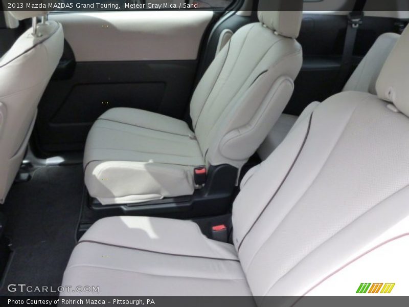 Meteor Gray Mica / Sand 2013 Mazda MAZDA5 Grand Touring