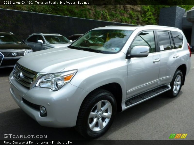 Tungsten Pearl / Ecru/Auburn Bubinga 2013 Lexus GX 460