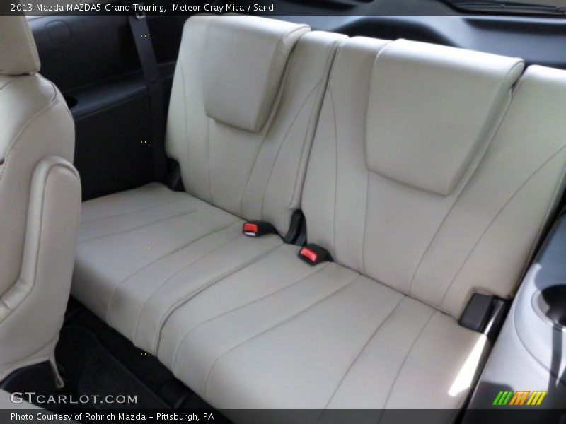 Meteor Gray Mica / Sand 2013 Mazda MAZDA5 Grand Touring