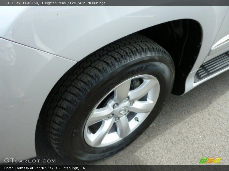 Tungsten Pearl / Ecru/Auburn Bubinga 2013 Lexus GX 460