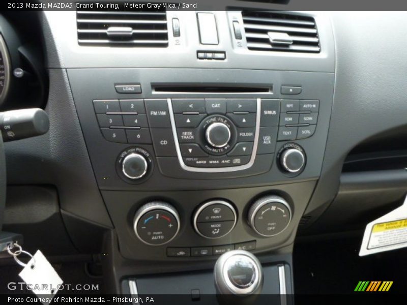 Meteor Gray Mica / Sand 2013 Mazda MAZDA5 Grand Touring