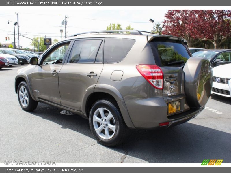 Pyrite Mica / Sand Beige 2012 Toyota RAV4 Limited 4WD