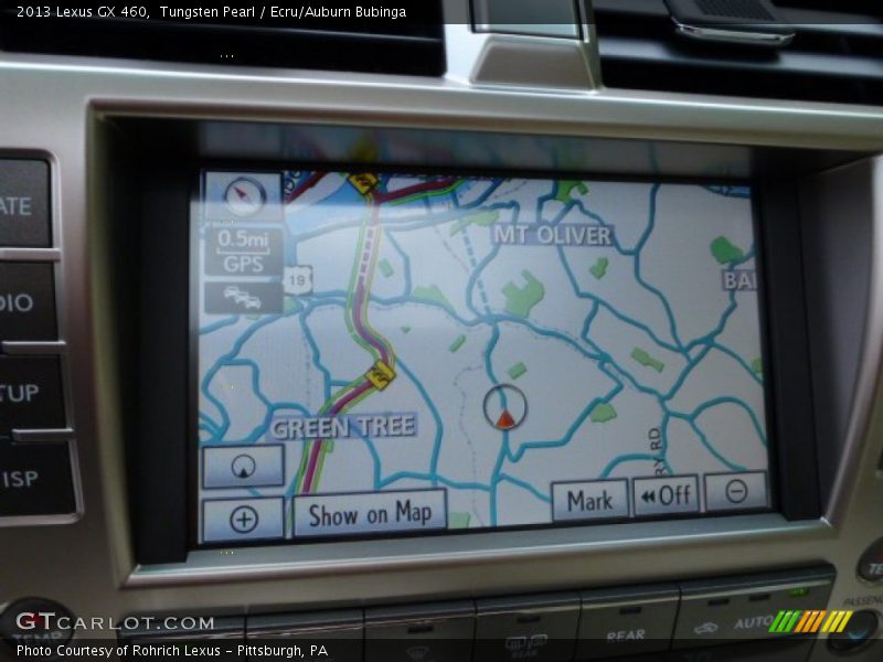 Tungsten Pearl / Ecru/Auburn Bubinga 2013 Lexus GX 460