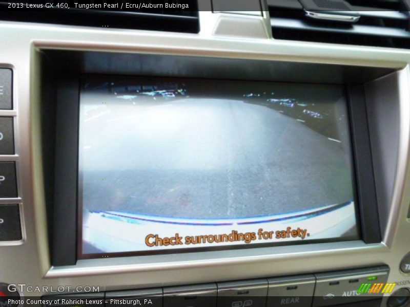 Tungsten Pearl / Ecru/Auburn Bubinga 2013 Lexus GX 460