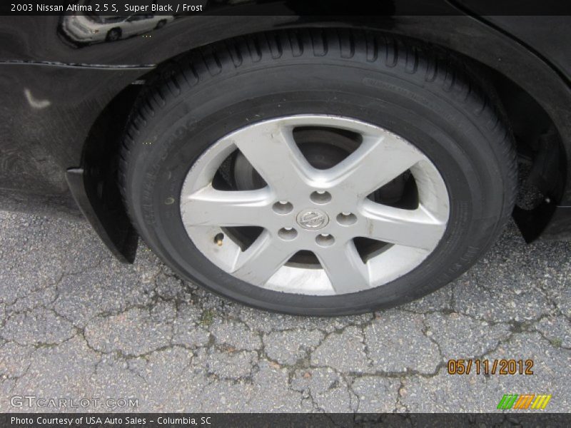 Super Black / Frost 2003 Nissan Altima 2.5 S