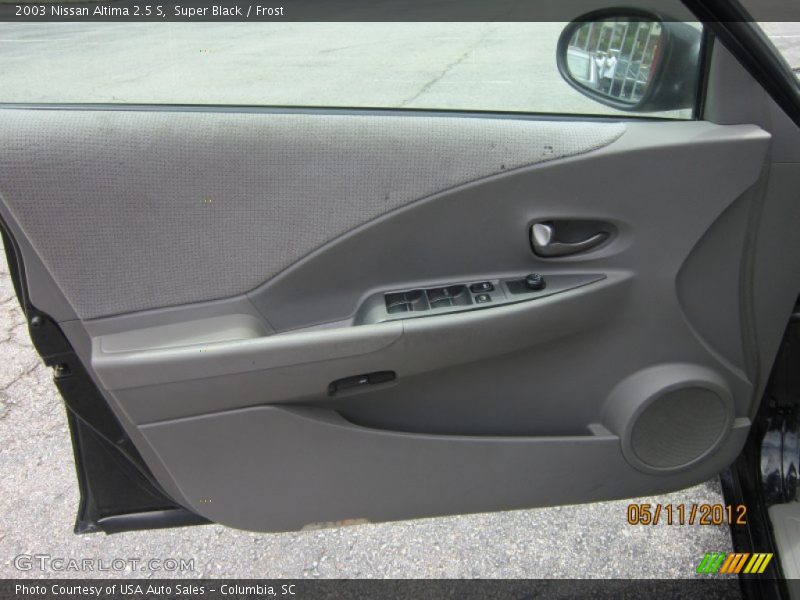 Super Black / Frost 2003 Nissan Altima 2.5 S