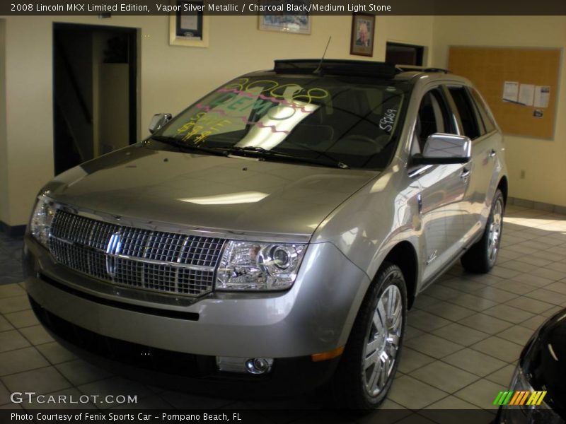 Vapor Silver Metallic / Charcoal Black/Medium Light Stone 2008 Lincoln MKX Limited Edition