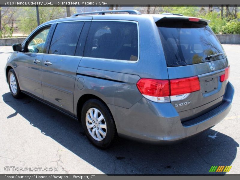 Polished Metal Metallic / Gray 2010 Honda Odyssey EX-L