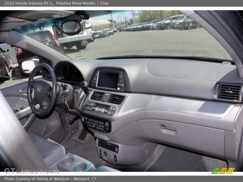 Polished Metal Metallic / Gray 2010 Honda Odyssey EX-L