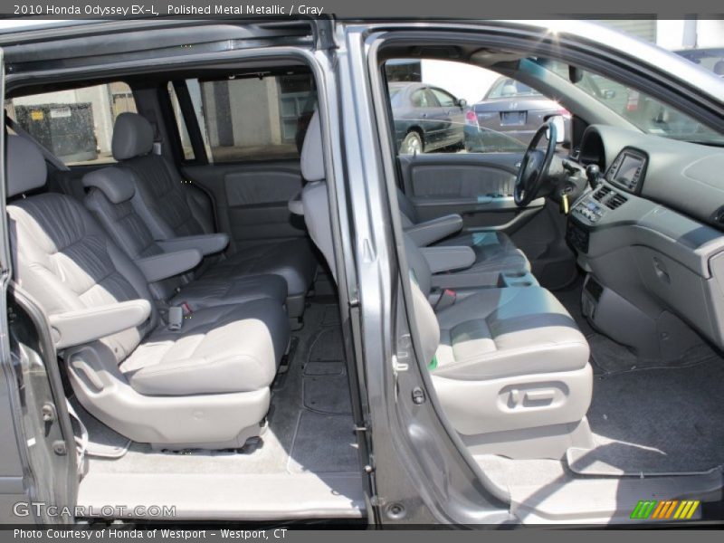 Polished Metal Metallic / Gray 2010 Honda Odyssey EX-L
