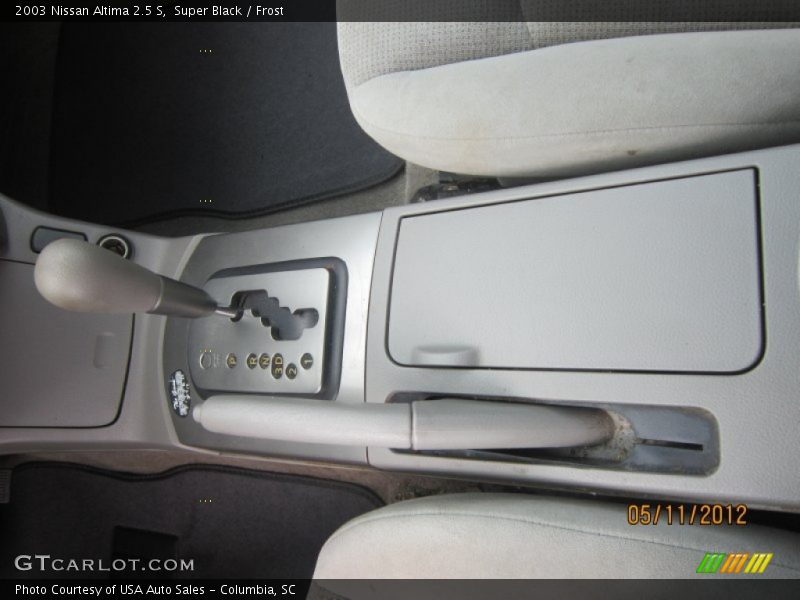 Super Black / Frost 2003 Nissan Altima 2.5 S
