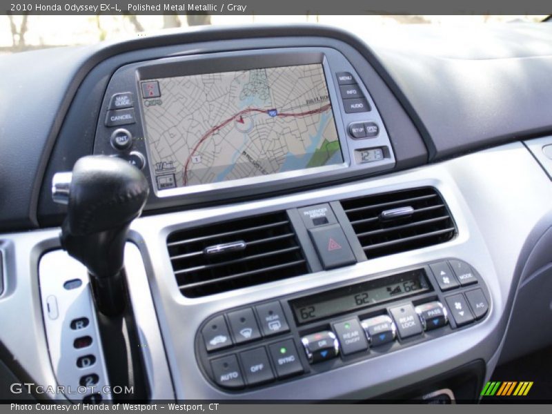 Polished Metal Metallic / Gray 2010 Honda Odyssey EX-L