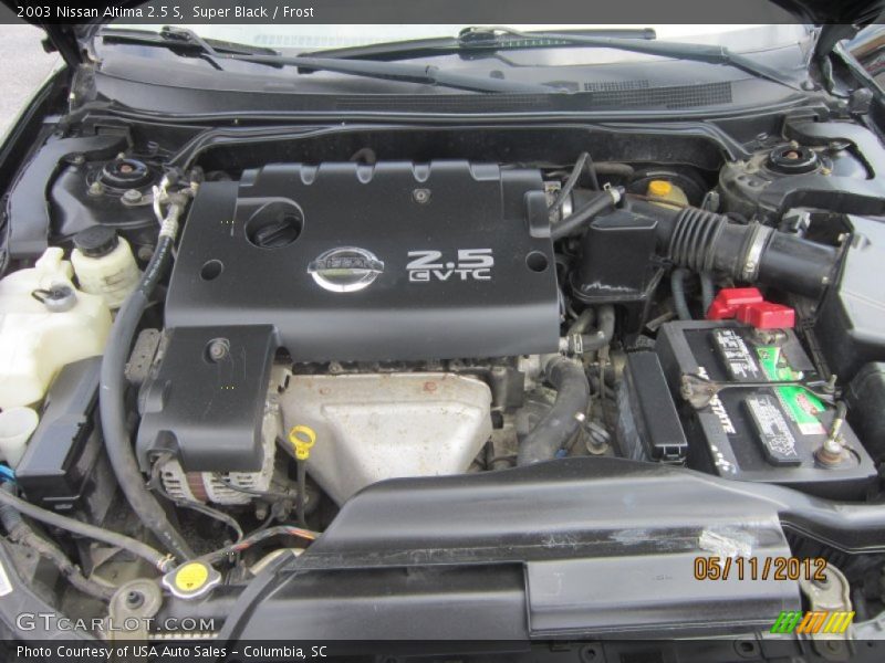 Super Black / Frost 2003 Nissan Altima 2.5 S