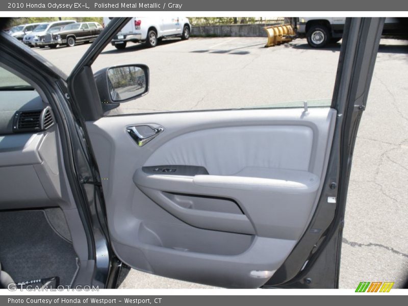 Polished Metal Metallic / Gray 2010 Honda Odyssey EX-L