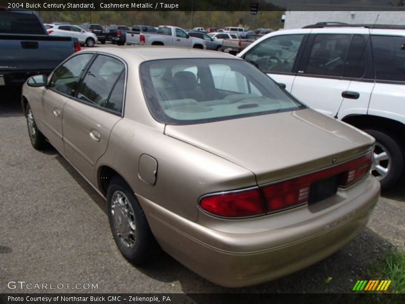 Cashmere Metallic / Taupe 2004 Buick Century Standard