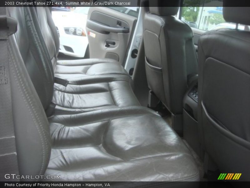 Summit White / Gray/Dark Charcoal 2003 Chevrolet Tahoe Z71 4x4