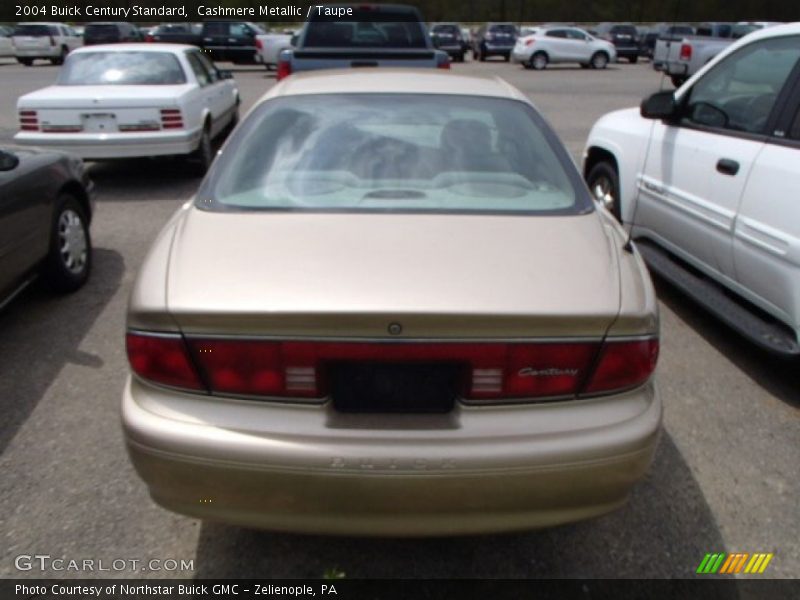 Cashmere Metallic / Taupe 2004 Buick Century Standard