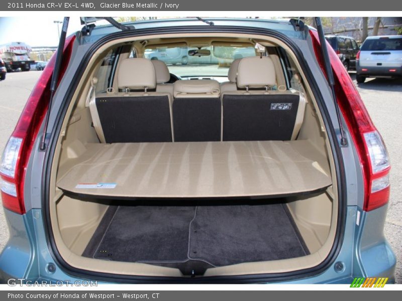 Glacier Blue Metallic / Ivory 2011 Honda CR-V EX-L 4WD