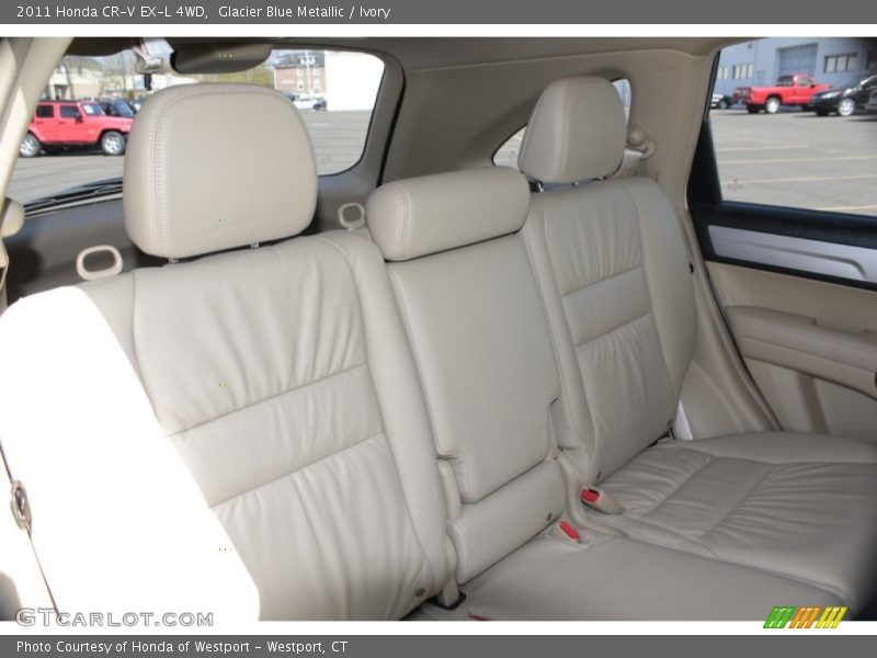 Glacier Blue Metallic / Ivory 2011 Honda CR-V EX-L 4WD