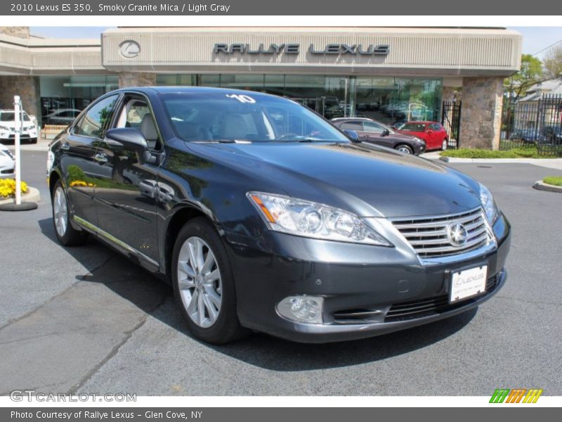 Smoky Granite Mica / Light Gray 2010 Lexus ES 350