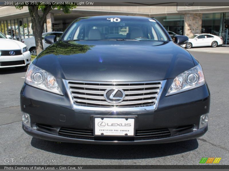 Smoky Granite Mica / Light Gray 2010 Lexus ES 350