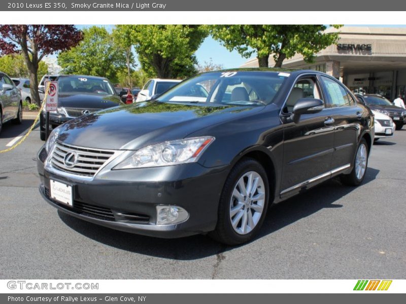 Smoky Granite Mica / Light Gray 2010 Lexus ES 350