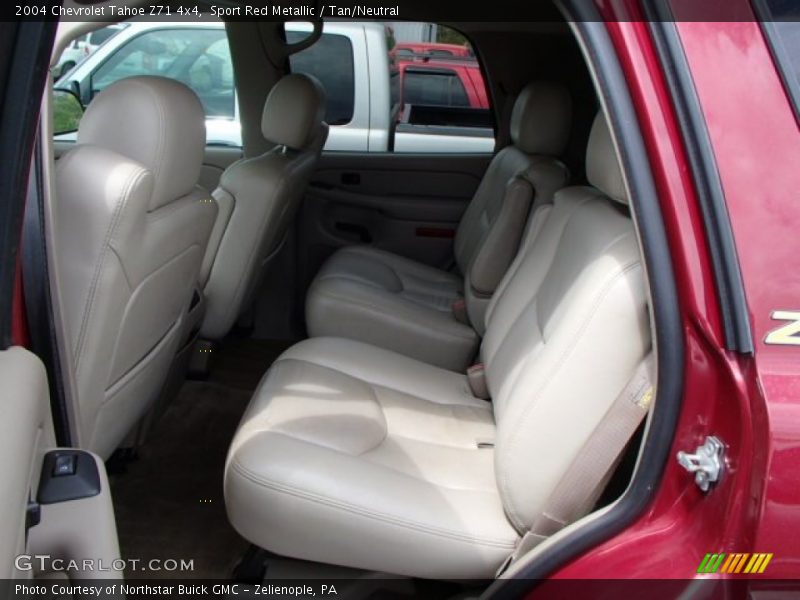 Sport Red Metallic / Tan/Neutral 2004 Chevrolet Tahoe Z71 4x4