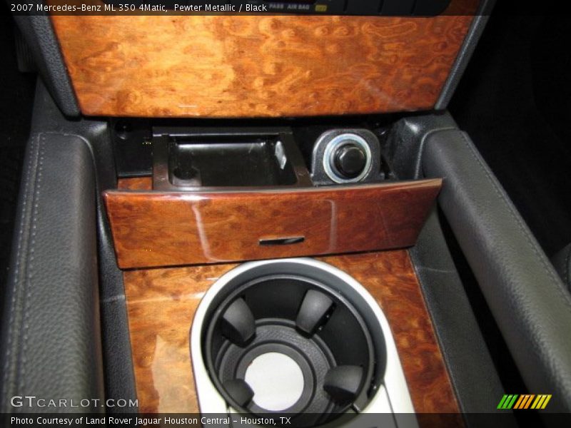 Pewter Metallic / Black 2007 Mercedes-Benz ML 350 4Matic